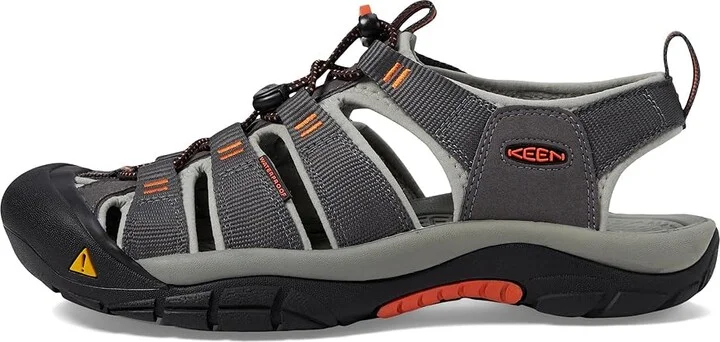 KEEN Newport H2 Men's Sandals Magnet/Nasturtium : 9.5 D - Medium, Textile - Image 7