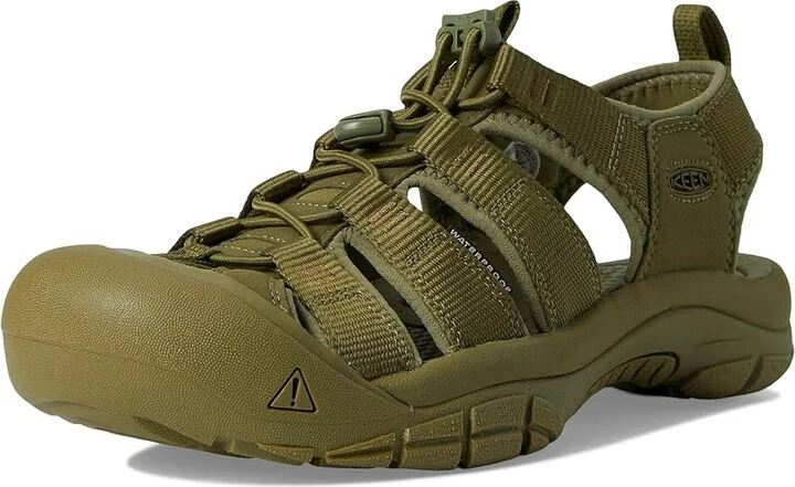 KEEN Newport H2 Men's Sandals Monochrome/Olive Drab : 14 D - Medium, Textile - Image 5
