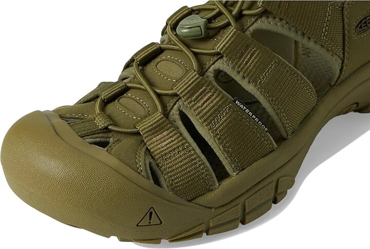 KEEN Newport H2 Men's Sandals Monochrome/Olive Drab : 14 D - Medium, Textile - Image 7