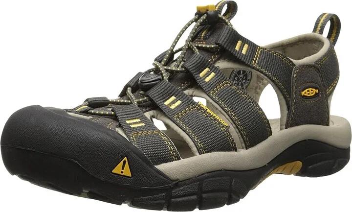 KEEN Newport H2 Men's Sandals Raven/Aluminum : 16 D - Medium, Textile - Image 2