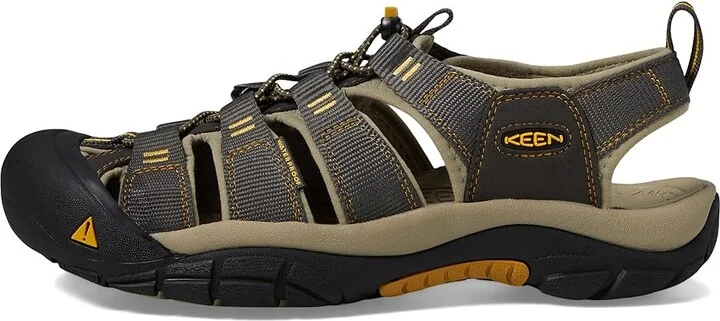 KEEN Newport H2 Men's Sandals Raven/Aluminum : 16 D - Medium, Textile - Image 7