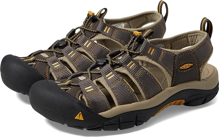 KEEN Newport H2 Men's Sandals Raven/Aluminum : 16 D - Medium, Textile