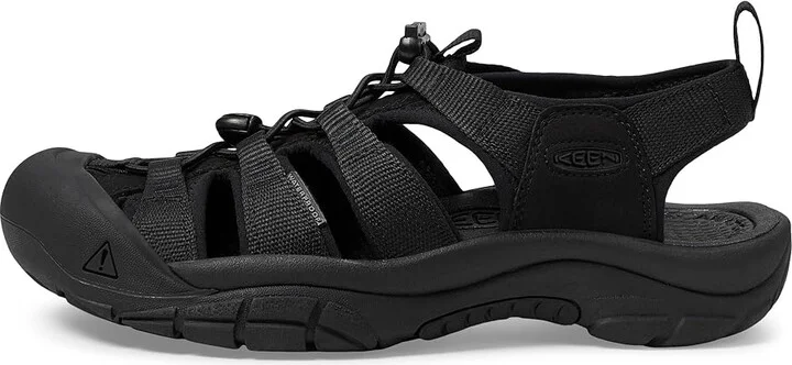 KEEN Newport H2 Men's Sandals Triple Black : 9.5 D - Medium, Textile - Image 6