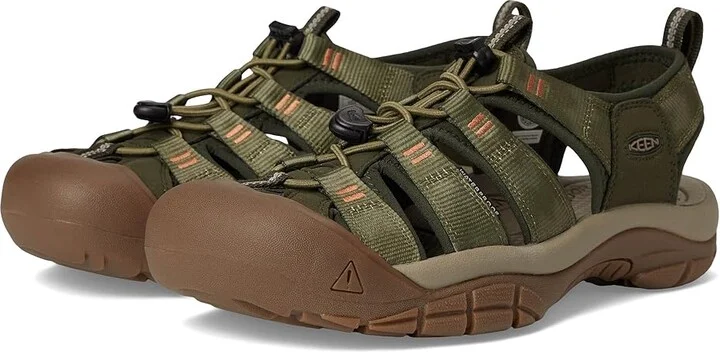 KEEN Newport H2 Men's Sandals Winter Moss/Chevron : 7.5 D - Medium, Textile