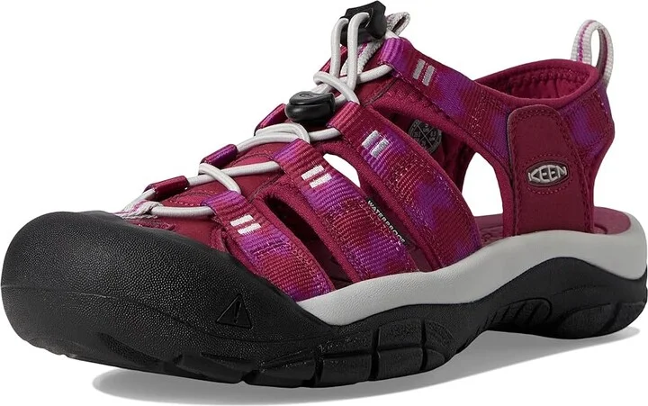 KEEN Newport H2 Women's Shoes Beaujolais/Star White : 6.5 B - Medium, Synthetic/Textile - Image 5