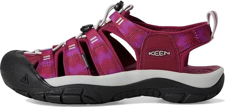 KEEN Newport H2 Women's Shoes Beaujolais/Star White : 6.5 B - Medium, Synthetic/Textile - Image 6