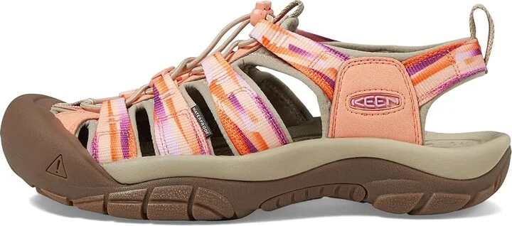KEEN Newport H2 Women's Shoes Papaya Punch/Prism : 7.5 B - Medium, Synthetic/Textile - Image 5