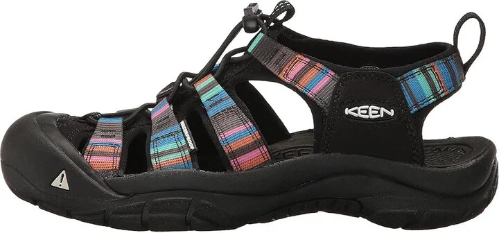 KEEN Newport H2 Women's Shoes Raya Black : 5 B - Medium, Synthetic/Textile - Image 7
