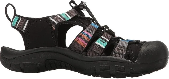 KEEN Newport H2 Women's Shoes Raya Black : 5 B - Medium, Synthetic/Textile - Image 8