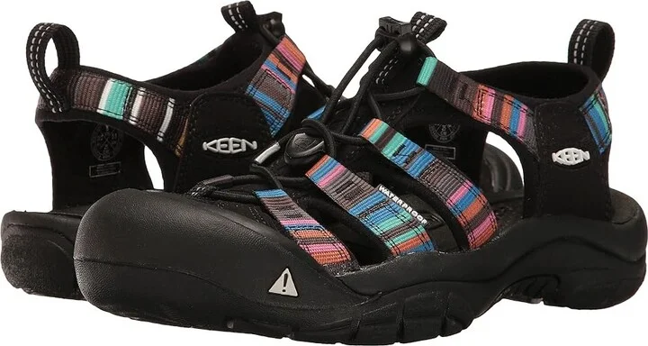 KEEN Newport H2 Women's Shoes Raya Black : 5 B - Medium, Synthetic/Textile