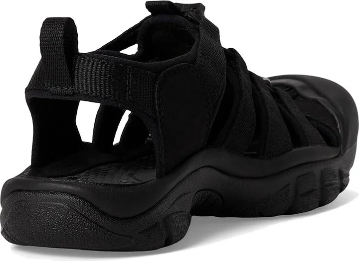 KEEN Newport H2 Women's Shoes Triple Black : 9.5 B - Medium, Synthetic/Textile - Image 4