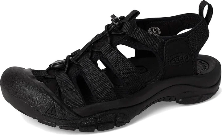 KEEN Newport H2 Women's Shoes Triple Black : 9.5 B - Medium, Synthetic/Textile - Image 5