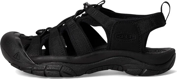 KEEN Newport H2 Women's Shoes Triple Black : 9.5 B - Medium, Synthetic/Textile - Image 6