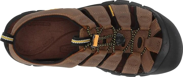 KEEN Newport Men's Shoes Bison : 7 D - Medium, Leather - Image 3