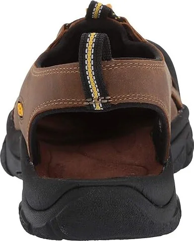 KEEN Newport Men's Shoes Bison : 7 D - Medium, Leather - Image 5