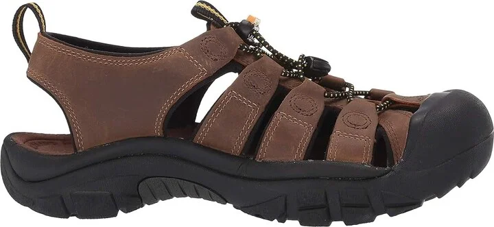 KEEN Newport Men's Shoes Bison : 7 D - Medium, Leather - Image 8