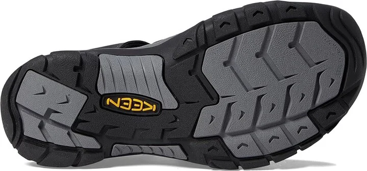 KEEN Newport Men's Shoes Black/Steel Grey : 9.5 D - Medium, Leather - Image 4