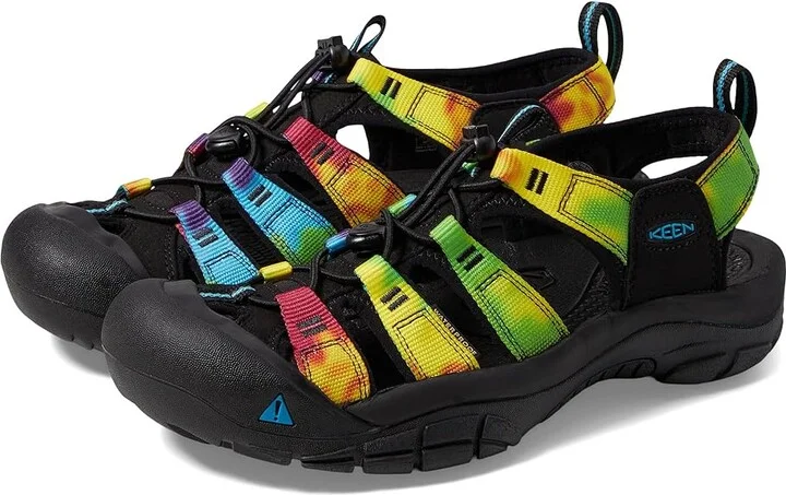 KEEN Newport Retro Men's Shoes Original Tie-Dye : 9.5 D - Medium, Textile