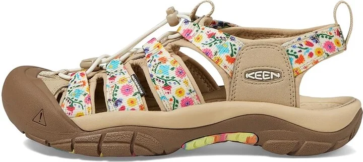 KEEN Newport Retro Women's Shoes Multi/Safari : 5.5 B - Medium, Textile - Image 5