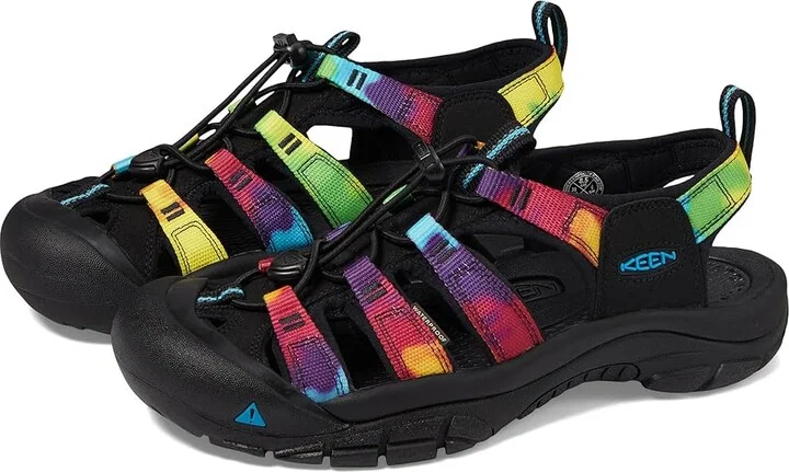 KEEN Newport Retro Women's Shoes Original Tie-Dye : 9.5 B - Medium, Textile