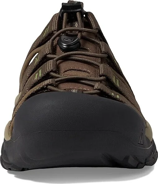 KEEN Newport Slide Men's Shoes Canteen/Campsite : 9.5 D - Medium, Leather - Image 2