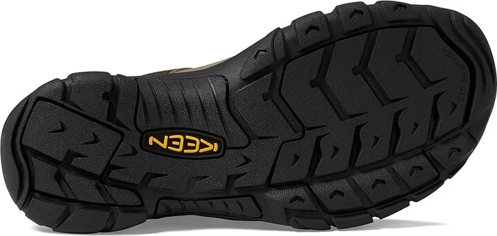 KEEN Newport Slide Men's Shoes Canteen/Campsite : 9.5 D - Medium, Leather - Image 3