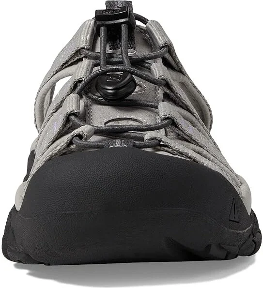 KEEN Newport Slide Women's Shoes Drizzle/English Lavender : 9.5 B - Medium, Leather - Image 2