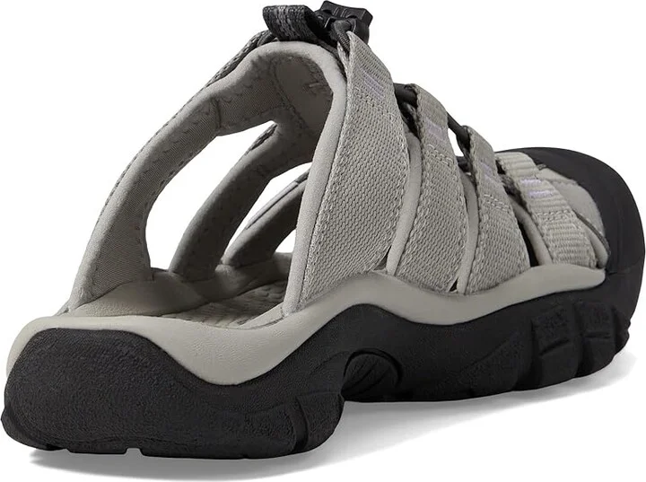 KEEN Newport Slide Women's Shoes Drizzle/English Lavender : 9.5 B - Medium, Leather - Image 4