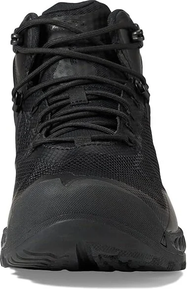 KEEN Nxis Evo Mid WP Men's Shoes Triple Black : 9.5 D - Medium, Synthetic/Textile - Image 2