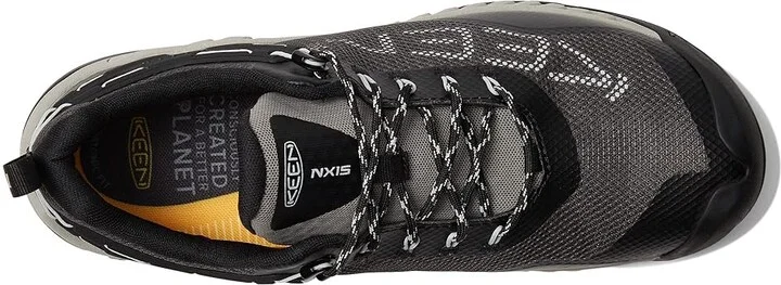 KEEN Nxis Evo WP Men's Shoes Magnet/Vapor : 8.5 D - Medium, Textile - Image 2