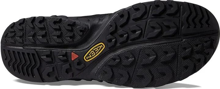 KEEN Nxis Evo WP Men's Shoes Triple Black : 9.5 D - Medium, Textile - Image 3