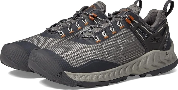 KEEN Nxis Evo WP Women's Shoes Steel Grey/Keen Maple : 9.5 B - Medium