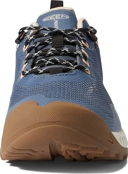 KEEN Nxis Evo WP Women's Shoes Vintage Indigo/Peachy Keen : 6.5 B - Medium, Textile - Image 5