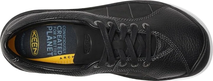 KEEN Presidio Women's Lace up casual Shoes Black/Magnet : 9.5 B - Medium, Leather - Image 3