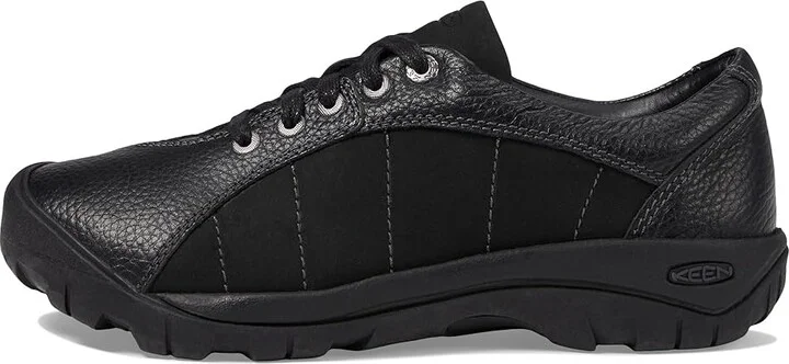 KEEN Presidio Women's Lace up casual Shoes Black/Magnet : 9.5 B - Medium, Leather - Image 7