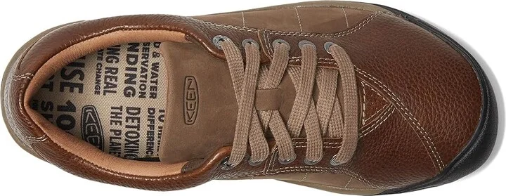 KEEN Presidio Women's Lace up casual Shoes Cascade Brown/Shitake : 9.5 B - Medium, Leather - Image 3