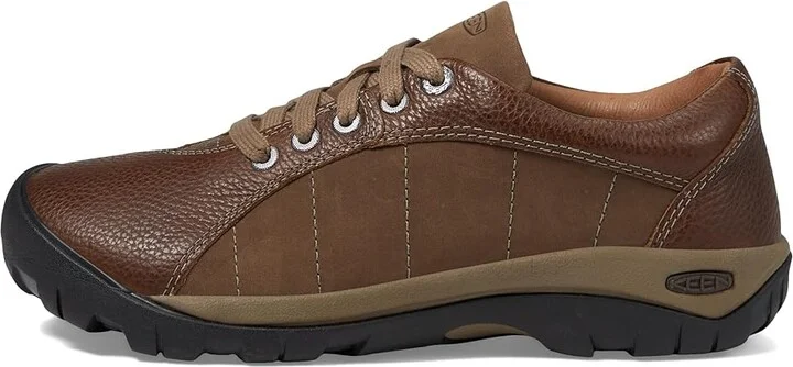 KEEN Presidio Women's Lace up casual Shoes Cascade Brown/Shitake : 9.5 B - Medium, Leather - Image 7