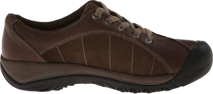 KEEN Presidio Women's Lace up casual Shoes Cascade Brown/Shitake : 9.5 B - Medium, Leather - Image 8