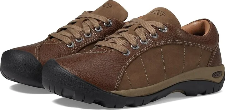 KEEN Presidio Women's Lace up casual Shoes Cascade Brown/Shitake : 9.5 B - Medium, Leather
