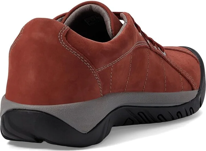 KEEN Presidio Women's Lace up casual Shoes Fired Brick : 9.5 B - Medium, Leather - Image 4