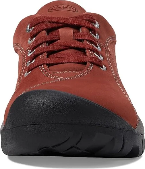 KEEN Presidio Women's Lace up casual Shoes Fired Brick : 9.5 B - Medium, Leather - Image 5