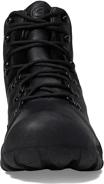 KEEN Pyrenees Men's Boots Black/Legion Blue : 9.5 D - Medium, Leather - Image 2