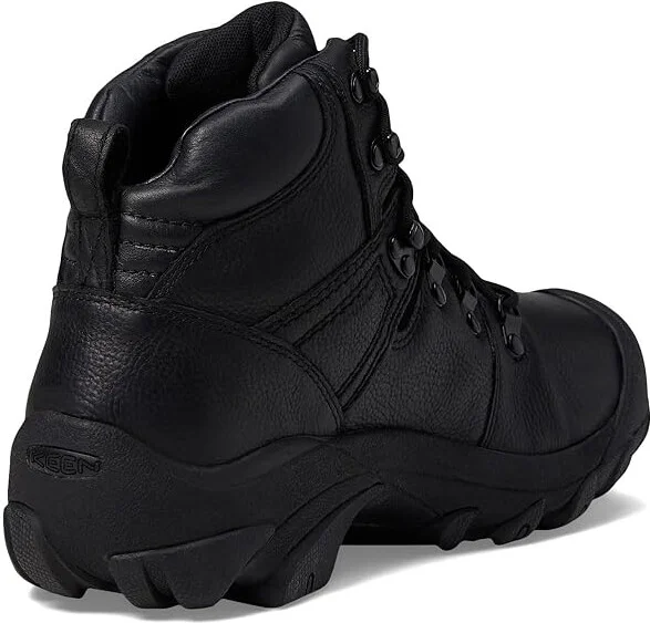 KEEN Pyrenees Men's Boots Black/Legion Blue : 9.5 D - Medium, Leather - Image 4