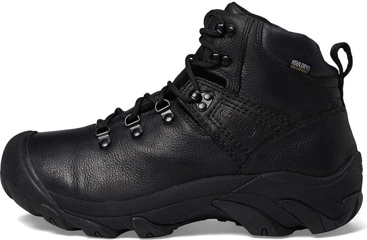KEEN Pyrenees Men's Boots Black/Legion Blue : 9.5 D - Medium, Leather - Image 5