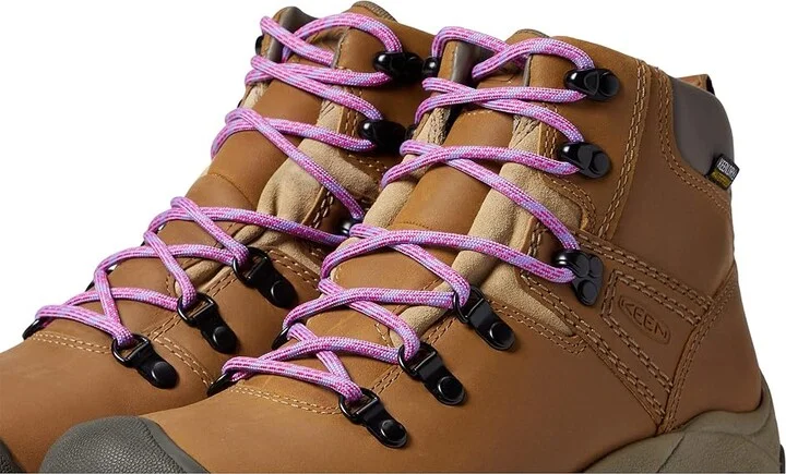 KEEN Pyrenees Women's Boots Safari/English Lavender : 9 B - Medium, Leather - Image 6