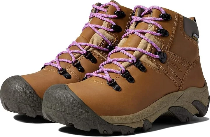 KEEN Pyrenees Women's Boots Safari/English Lavender : 9 B - Medium, Leather