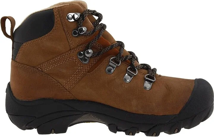 KEEN Pyrenees Women's Boots Syrup : 6 B - Medium, Leather - Image 8