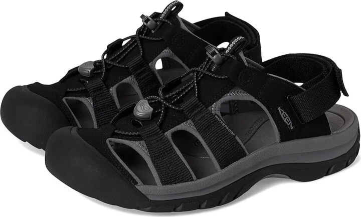 KEEN Rapids H2 Men's Shoes Black/Steel Grey : 9.5 D - Medium
