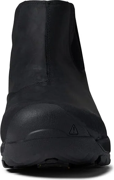 KEEN Revel IV Chelsea Men's Shoes Black/Black : 9.5 D - Medium, Leather/Textile - Image 2
