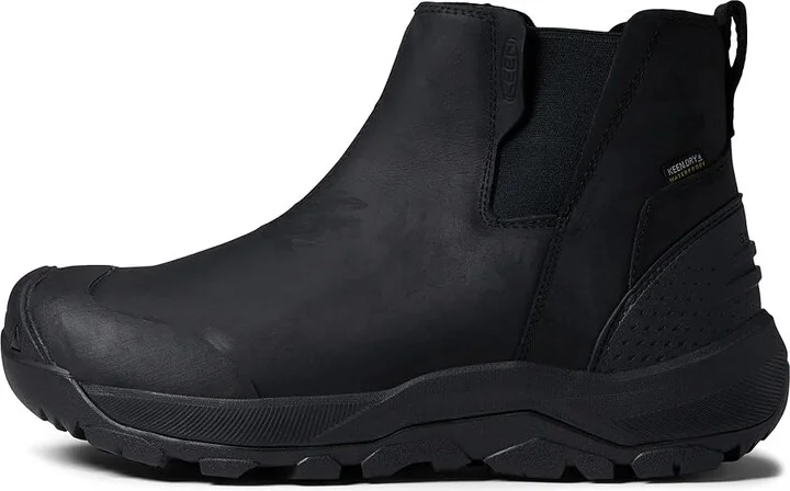 KEEN Revel IV Chelsea Men's Shoes Black/Black : 9.5 D - Medium, Leather/Textile - Image 5